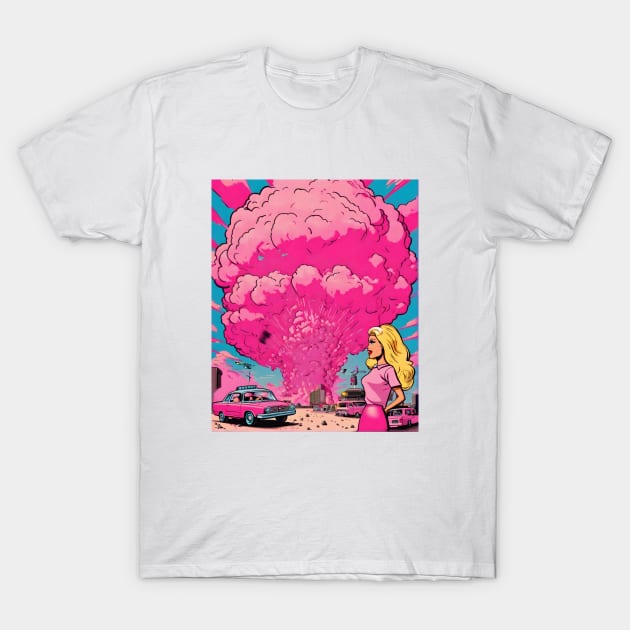 Barbie x Oppenheimer 2023 | BARBENHEIMER T-Shirt by Untitled-Shop⭐⭐⭐⭐⭐